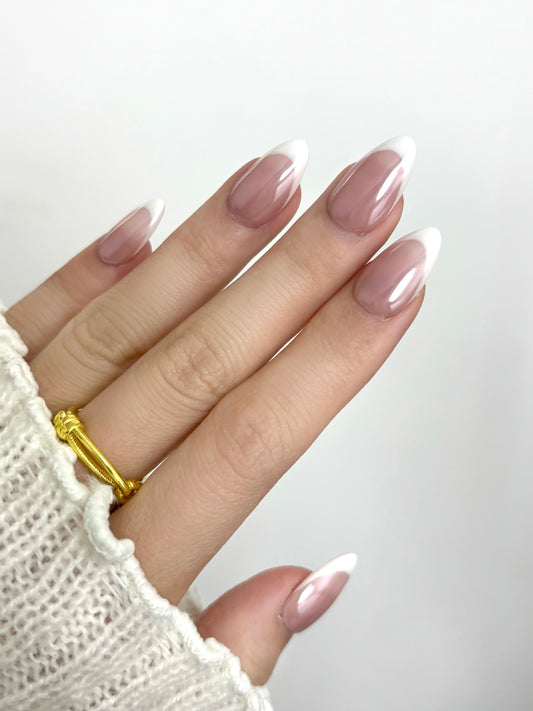 Blush Nude French Press-On Nails